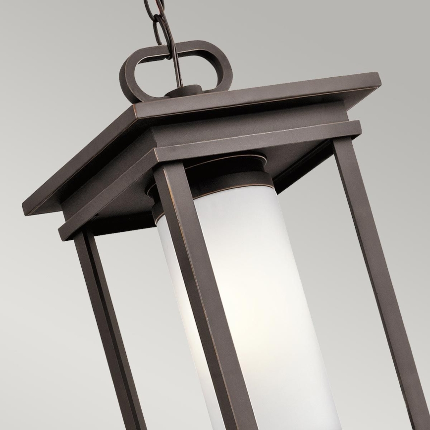 Kichler - Lámpara colgante para exterior SOUTH HOPE 1xE14/60W/230V IP44