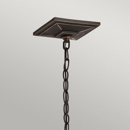 Kichler - Lámpara colgante para exterior SOUTH HOPE 1xE14/60W/230V IP44