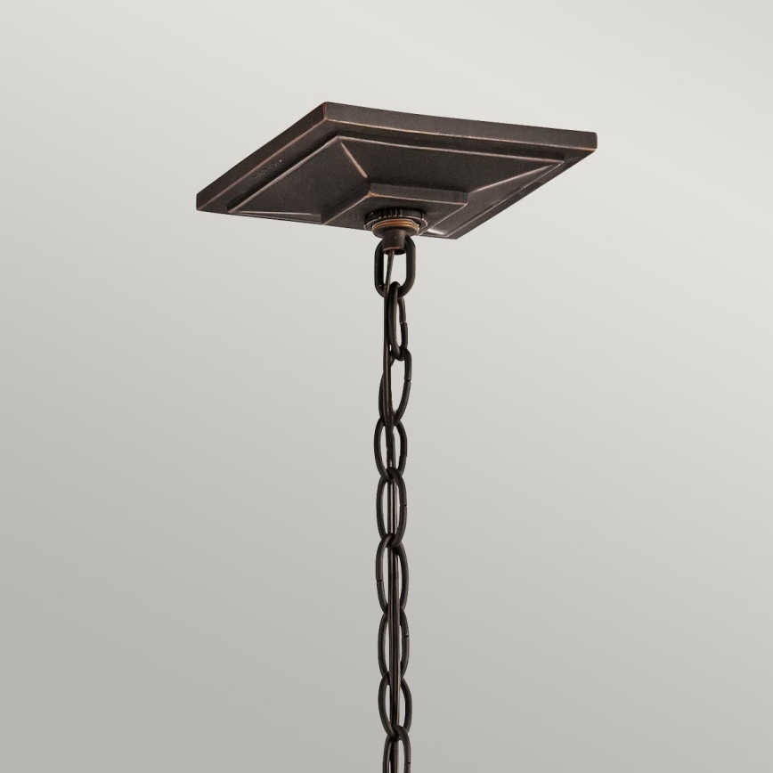 Kichler - Lámpara colgante para exterior SOUTH HOPE 1xE14/60W/230V IP44