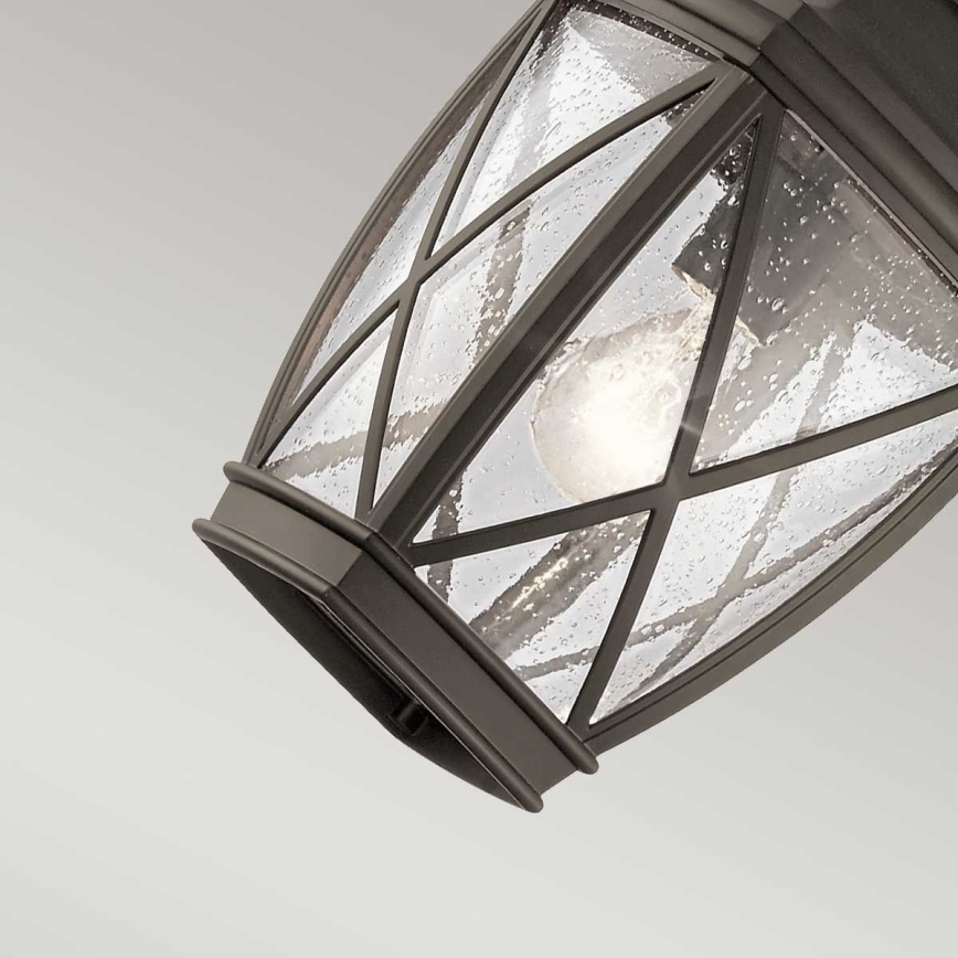 Kichler - Lámpara colgante para exterior TANGIER 1xE27/60W/230V IP44