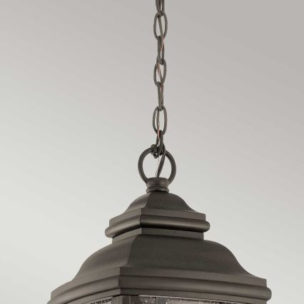 Kichler - Lámpara colgante para exterior TANGIER 1xE27/60W/230V IP44