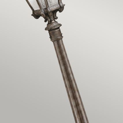 Kichler - Lámpara de exterior TOURNAI 1xE27/60W/230V IP44 bronce