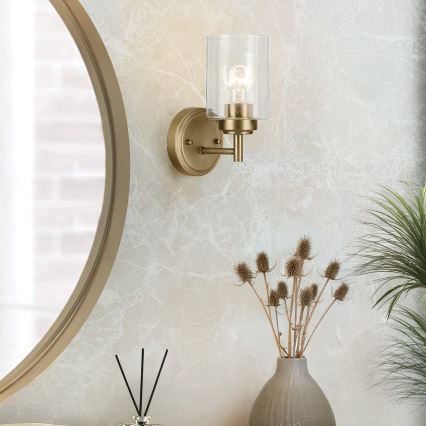Kichler - Aplique WINSLOW 1xE27/60W/230V latón