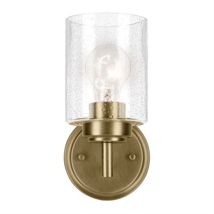 Kichler - Aplique WINSLOW 1xE27/60W/230V latón