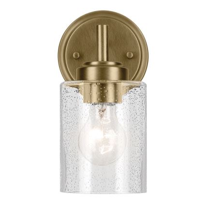 Kichler - Aplique WINSLOW 1xE27/60W/230V latón