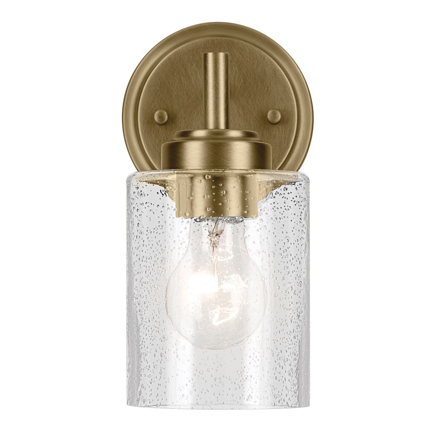 Kichler - Aplique WINSLOW 1xE27/60W/230V latón