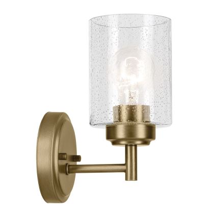 Kichler - Aplique WINSLOW 1xE27/60W/230V latón