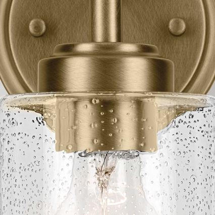 Kichler - Aplique WINSLOW 1xE27/60W/230V latón