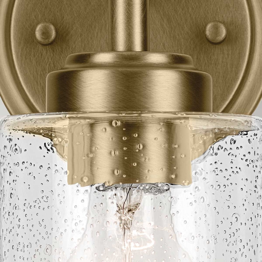 Kichler - Aplique WINSLOW 1xE27/60W/230V latón