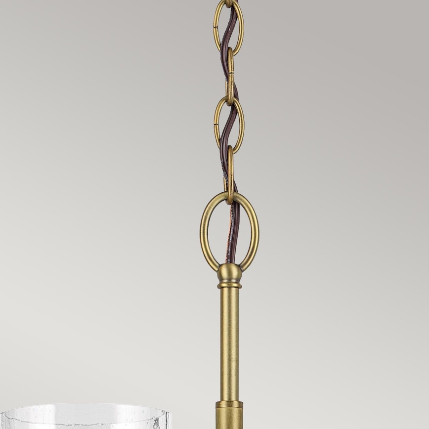 Kichler - Lámpara colgante con cadena WINSLOW 6xE27/60W/230V diá. 66 cm latón