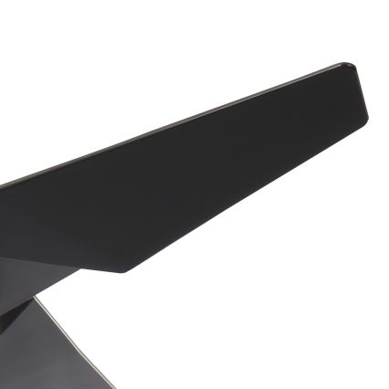 Kichler - Ventilador de techo LED regulable JADE LED/18W/230V negro + control remoto