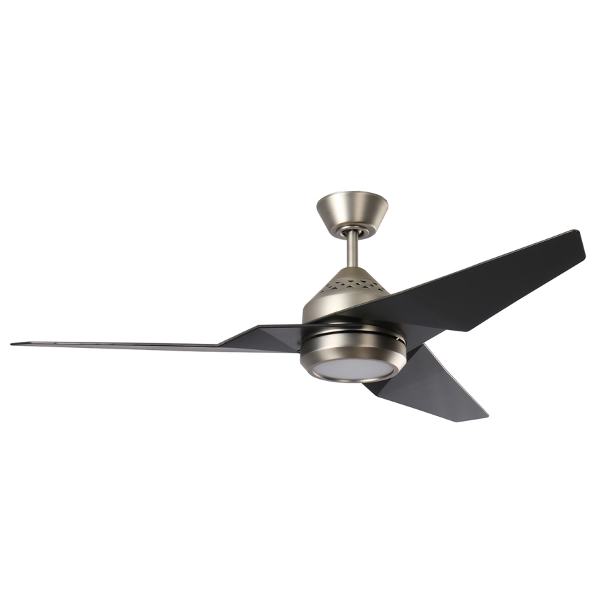 Kichler - Ventilador de techo LED regulable JADE LED/18W/230V negro + control remoto