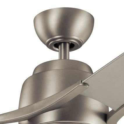 Kichler - Ventilador de techo LED regulable ZEUS LED/10W/230V + mando a distancia