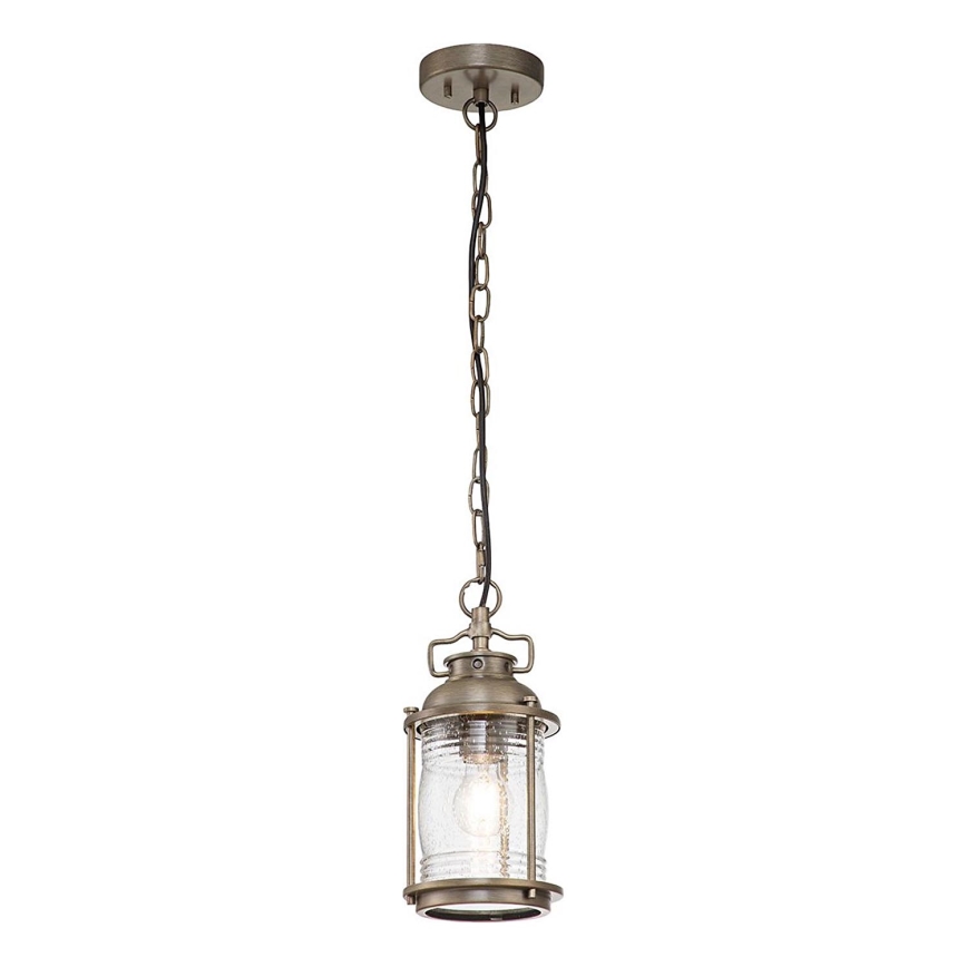 Kichler - Lámpara colgante para exterior ASHLAND BAY 1xE27/60W/230V IP44