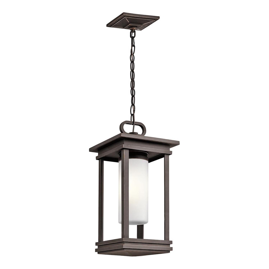 Kichler - Lámpara colgante para exterior SOUTH HOPE 1xE14/60W/230V IP44