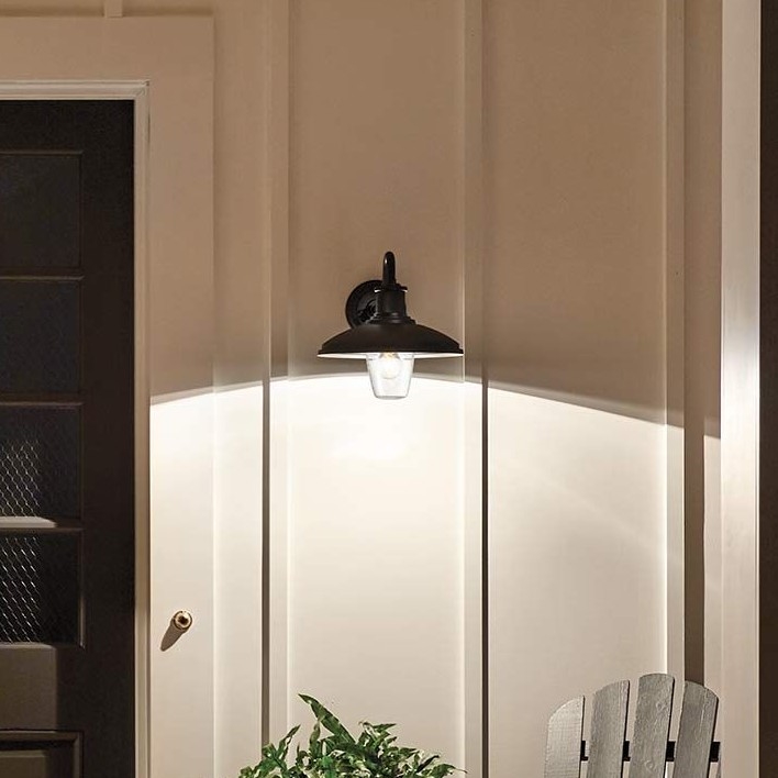 Kichler - Lámpara de exterior ALLENBURY 1xE27/40W/230V IP44