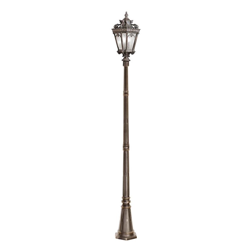 Kichler - Lámpara de exterior TOURNAI 3xE14/60W/230V IP44