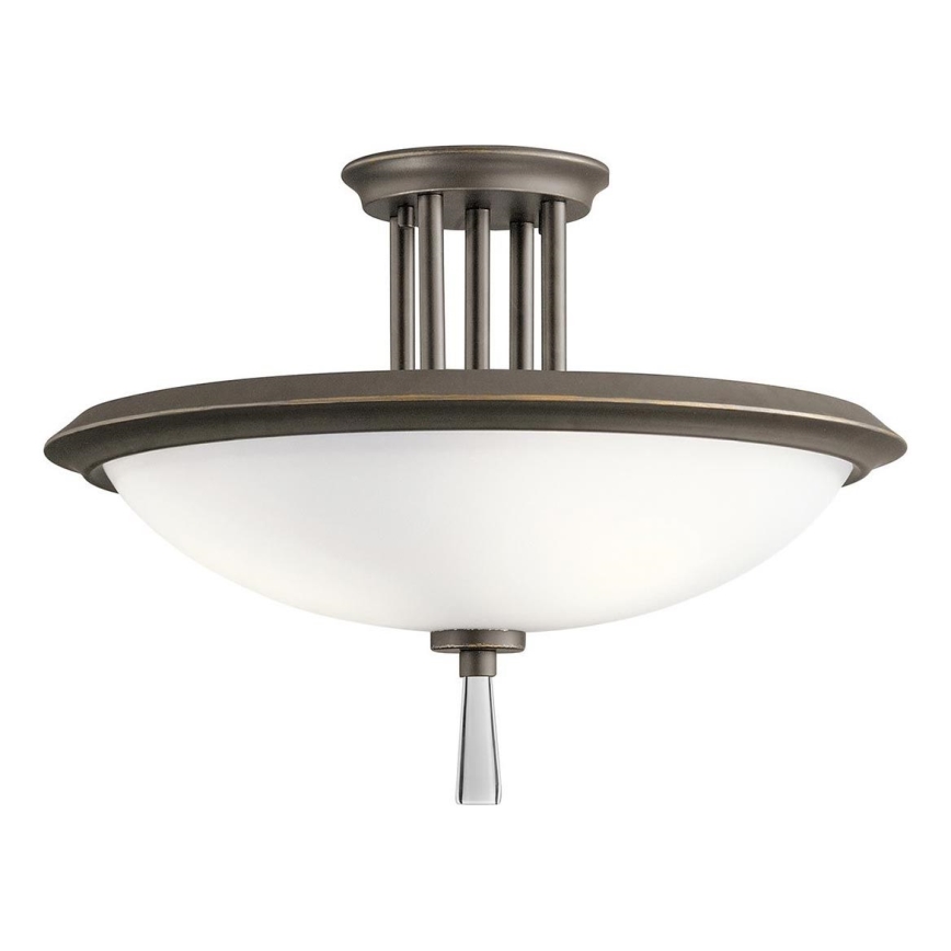 Kichler - Lámpara de techo DREYFUS 3xE27/60W/230V bronce