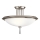 Kichler - Lámpara de techo DREYFUS 3xE27/60W/230V cromo mate