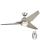 Kichler - Ventilador de techo LED regulable JADE LED/18W/230V plata + control remoto