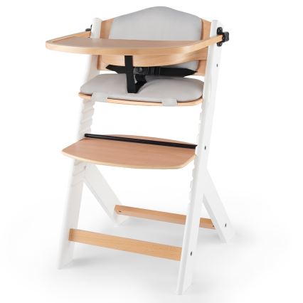 KINDERKRAFT - Acolchado para silla de comedor infantil ENOCK gris