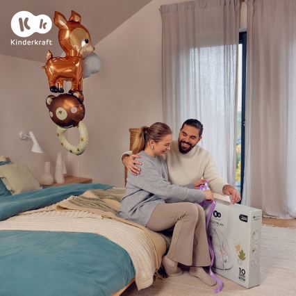 KINDERKRAFT - Alfombra de juegos infantil COZYPLAY gris