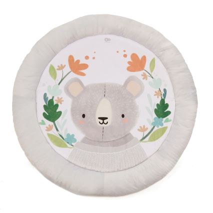 KINDERKRAFT - Alfombra de juegos infantil COZYPLAY gris