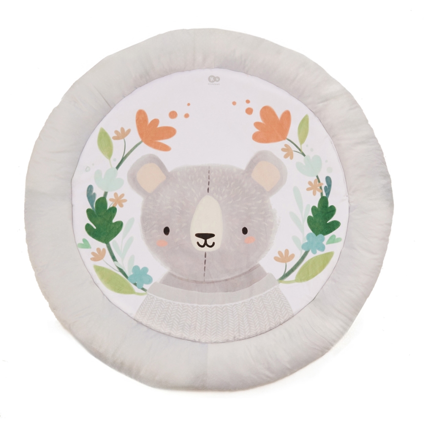 KINDERKRAFT - Alfombra de juegos infantil COZYPLAY gris