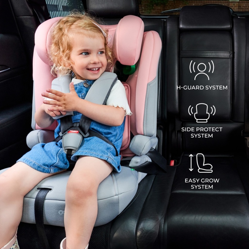 KINDERKRAFT - Asiento de coche I-COMFY i-Size 76-150 cm rosa
