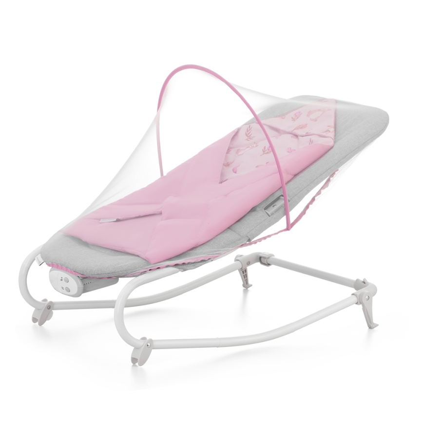 KINDERKRAFT - Balancín vibrador para bebés Con una melodía FELIO 2 rosa