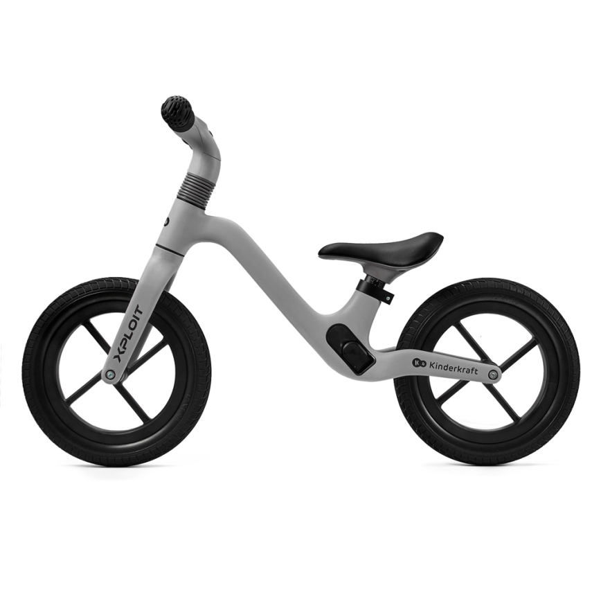 KINDERKRAFT - Bicicleta de empuje XPLOIT piedra de luna en plata