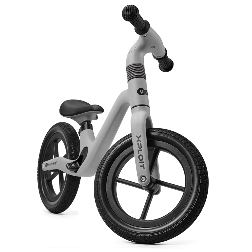 KINDERKRAFT - Bicicleta de empuje XPLOIT piedra de luna en plata