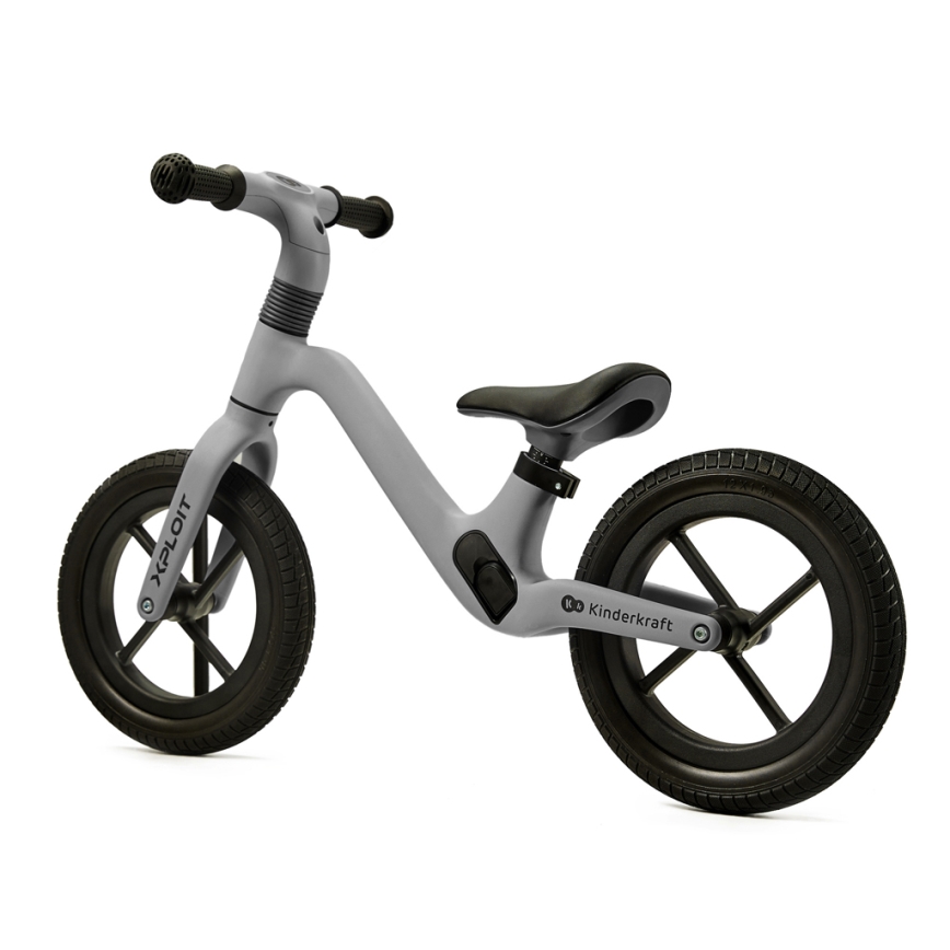 KINDERKRAFT - Bicicleta de empuje XPLOIT piedra de luna en plata