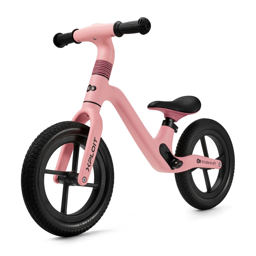 KINDERKRAFT - Bicicleta de empuje XPLOIT rosa chicle
