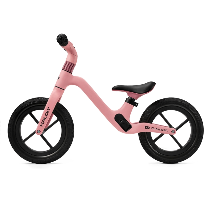 KINDERKRAFT - Bicicleta de empuje XPLOIT rosa chicle