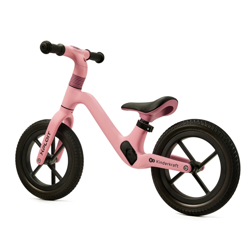 KINDERKRAFT - Bicicleta de empuje XPLOIT rosa chicle