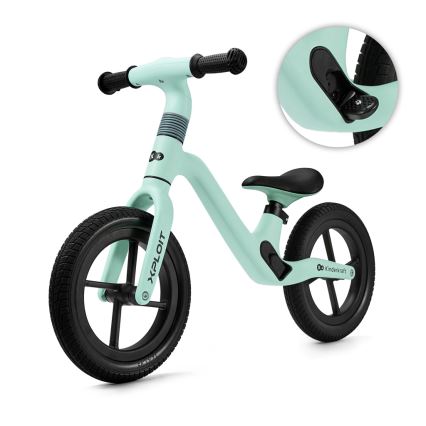 KINDERKRAFT - Bicicleta de empuje XPLOIT turquesa