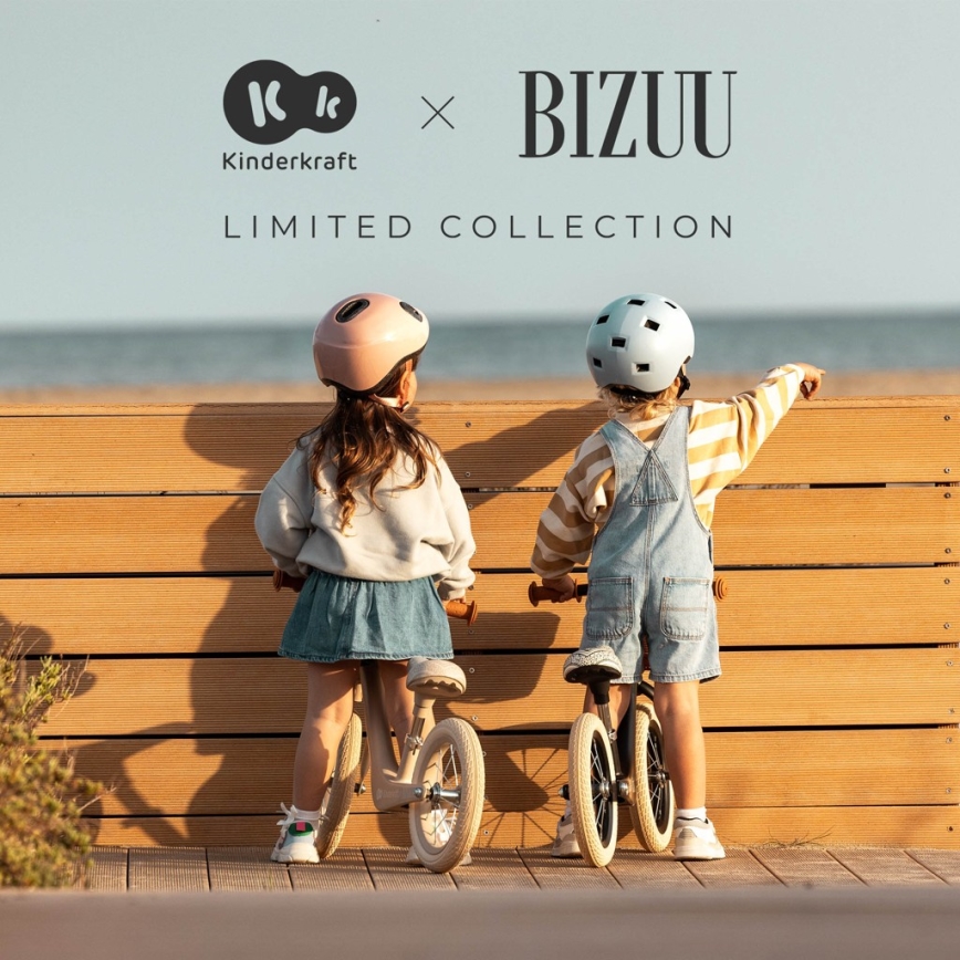 KINDERKRAFT - Bicicleta de equilibrio RAPID 2 Dune Whisper Bizuu