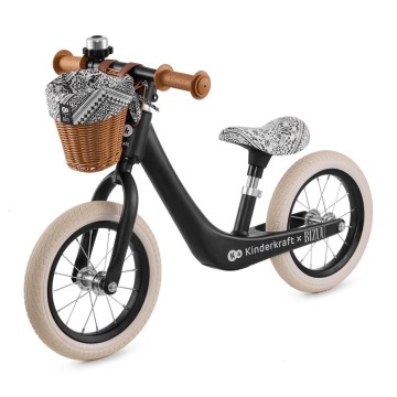 KINDERKRAFT - Bicicleta de equilibrio RAPID 2 Negro Lunar Bizuu