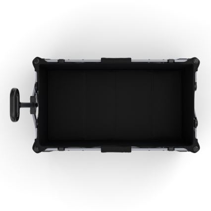 KINDERKRAFT - Carro de transporte plegable WAGON ROLLSTER negro