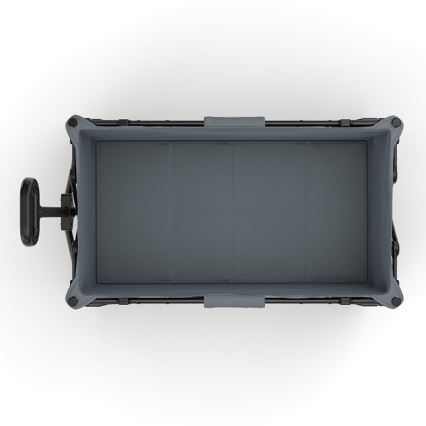 KINDERKRAFT - Carro plegable de transporte WAGON ROLLSTER gris