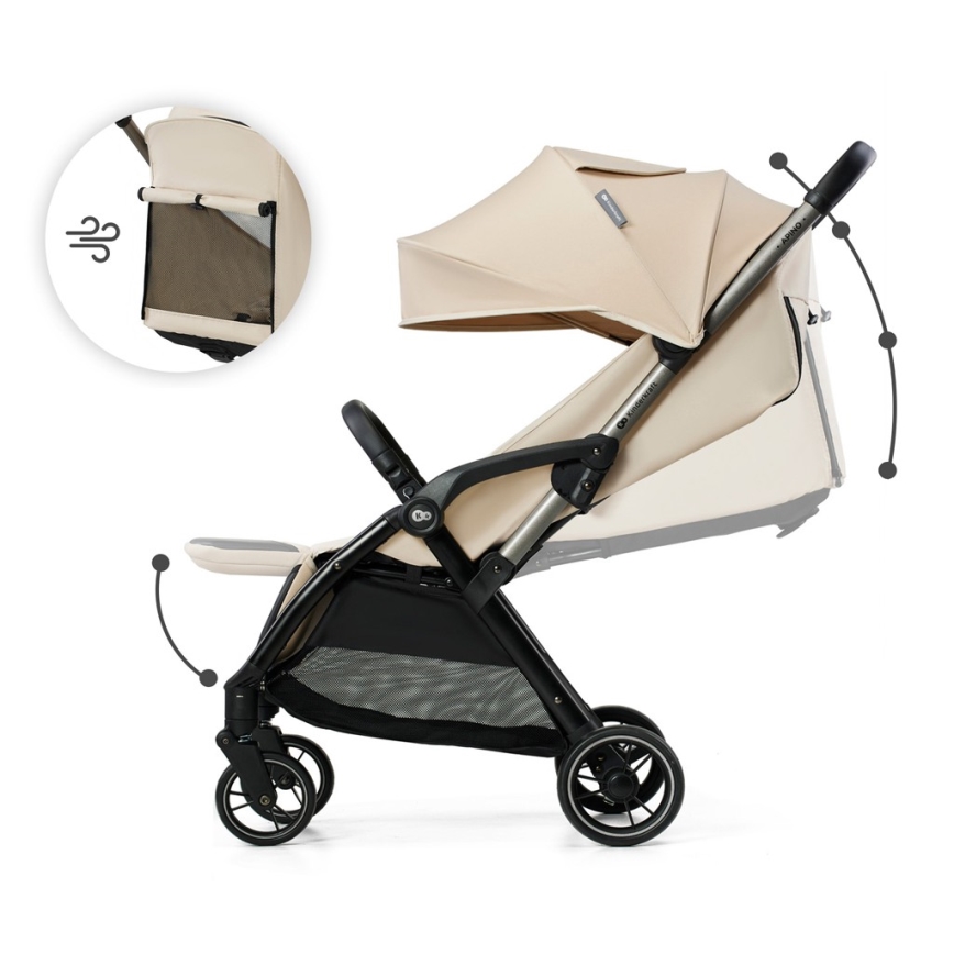 KINDERKRAFT - Cochecito APINO beige