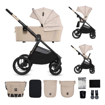 KINDERKRAFT - Cochecito combinado 2 en 1 NEA 2 Dune Whisper Bizuu