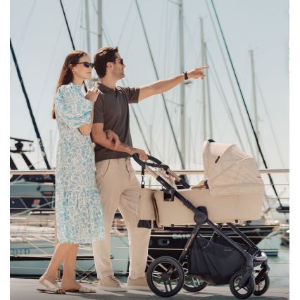 KINDERKRAFT - Cochecito combinado 2 en 1 NEA 2 Dune Whisper Bizuu