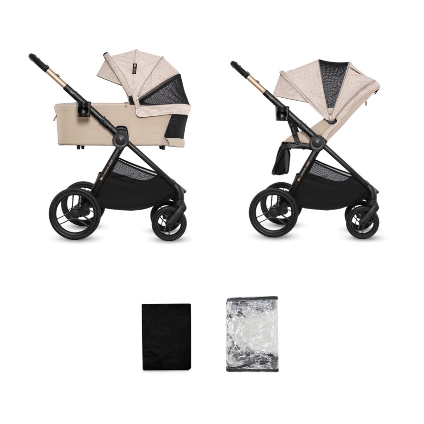 KINDERKRAFT - Cochecito combinado 2 en 1 NEA 2 Dune Whisper Bizuu