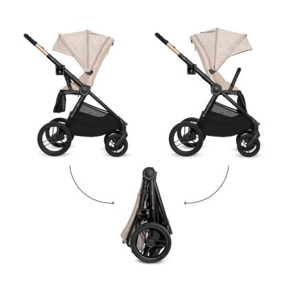 KINDERKRAFT - Cochecito combinado 2 en 1 NEA 2 Dune Whisper Bizuu