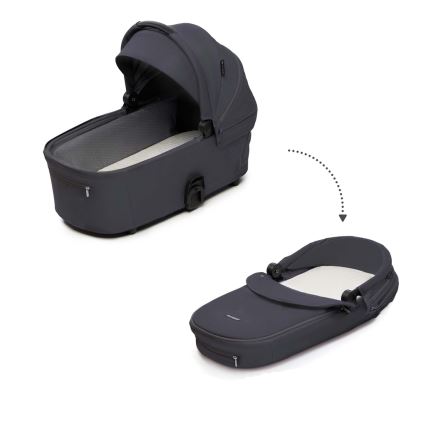 KINDERKRAFT - Cochecito combinado 2en1 NEA 2 gris oscuro
