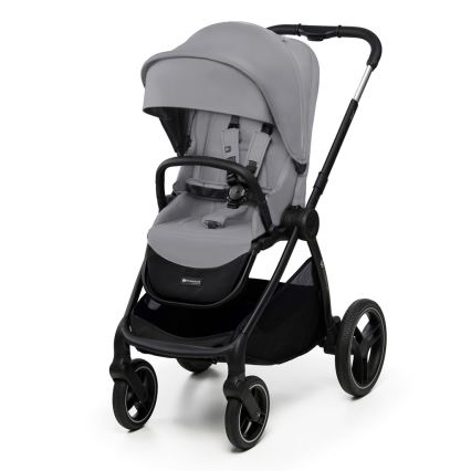 KINDERKRAFT - Cochecito combinado 2en1 NEA 2 Platinum gris