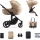 KINDERKRAFT - Cochecito combinado 2en1 PRIME 2 beige