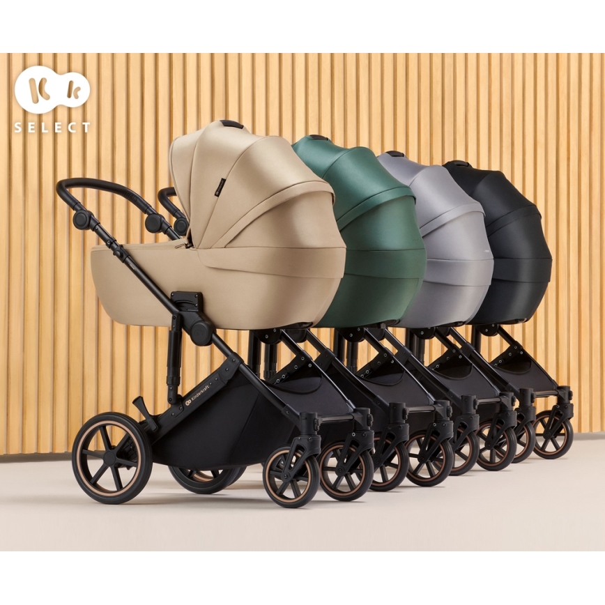 KINDERKRAFT - Cochecito combinado 2en1 PRIME 2 beige